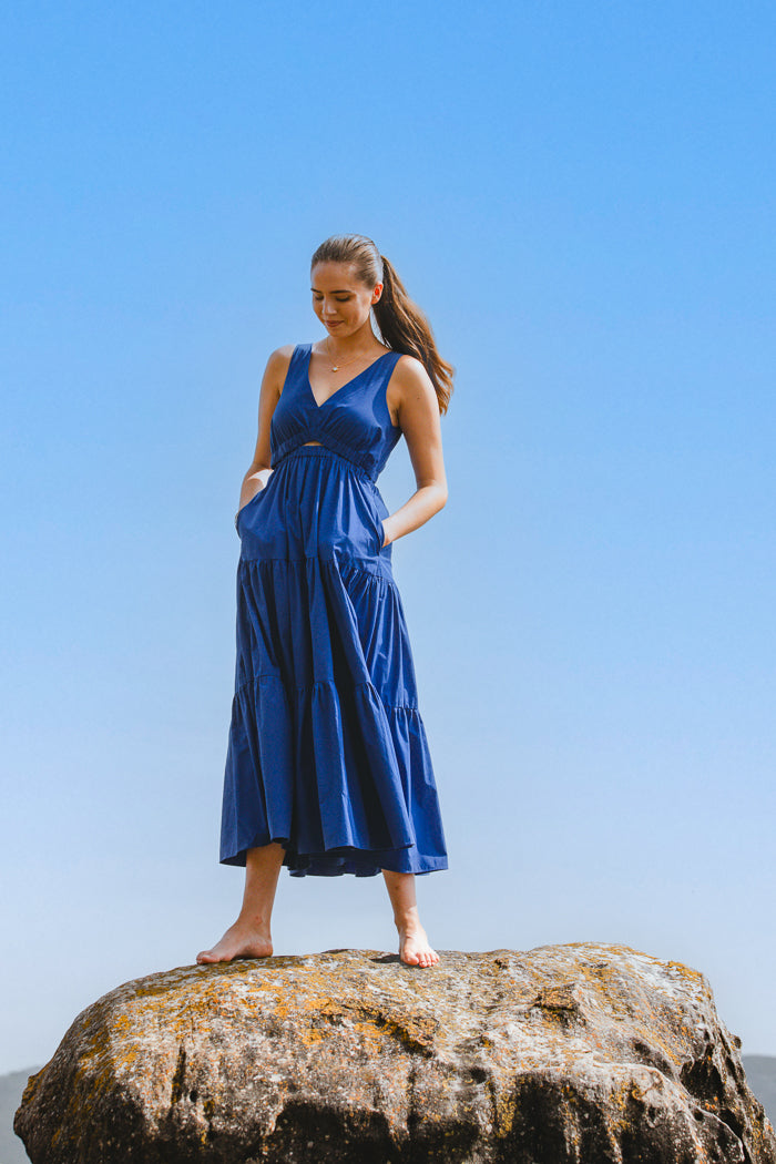 Majorelle blue dress best sale