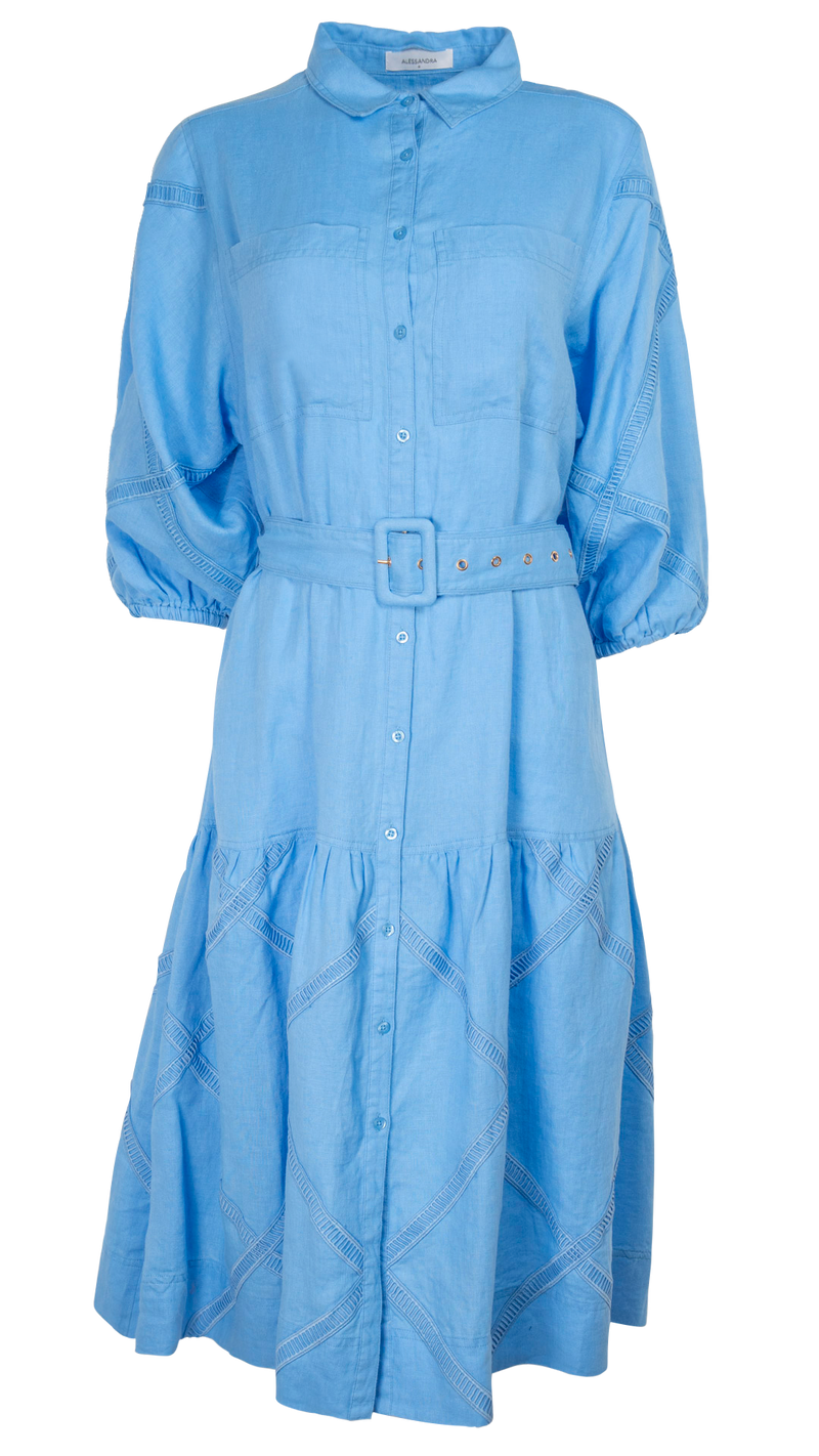 Dakota Dress | Cornflower