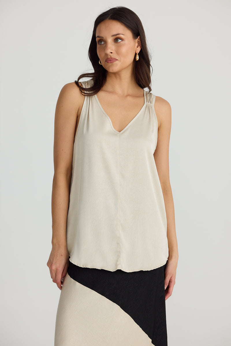 Aria Top | Oyster