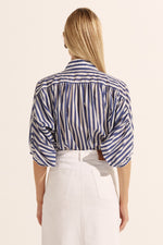 Adage Top | Navy Stripe