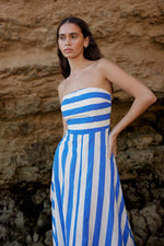 Hazel Dress Pacific Stripe