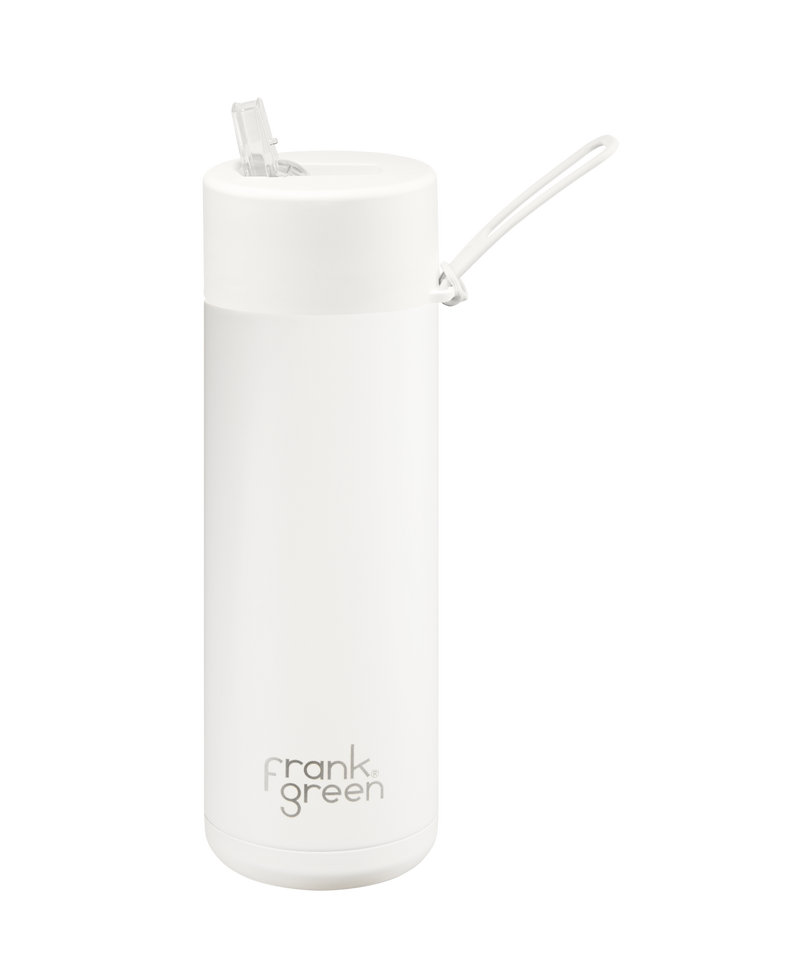 Frank Green | Ceramic Reusable Water Bottle 595ml | cloud