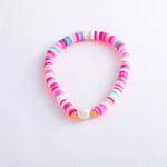 Pearl Pop Heishi Bead Bracelet