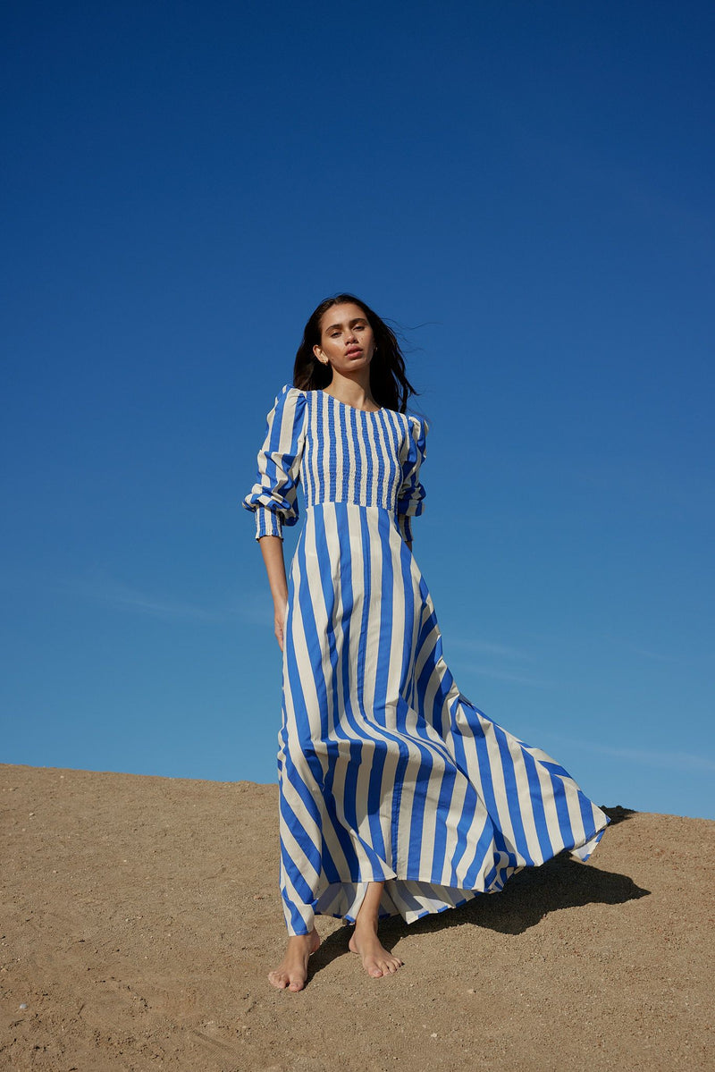 Sadie Dress Pacific Stripe