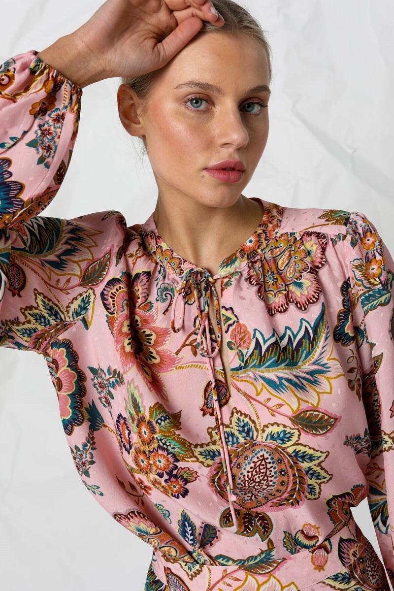 Sophia Blouse | Celestial Rose