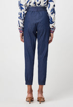 Delray Placement Embroidered Pant | Dark Denim