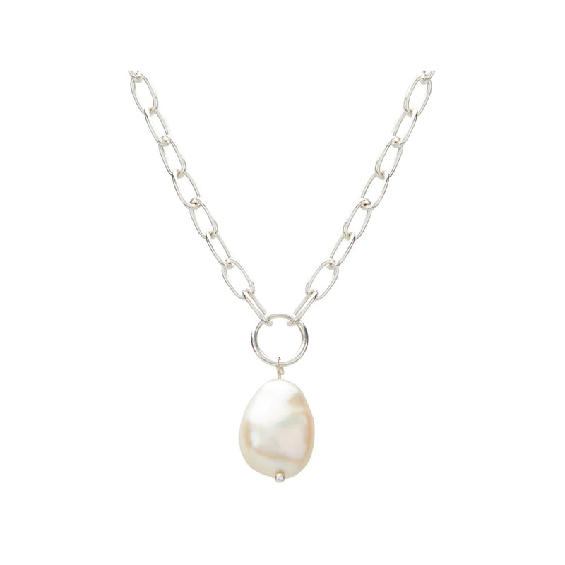 Aphrodite goddess Pearl Drop Necklace