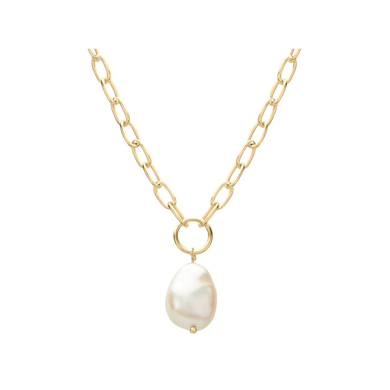 Aphrodite goddess Pearl Drop Necklace