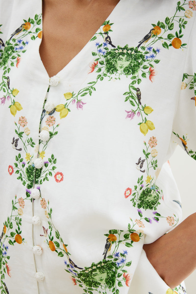 Dahlias Blouse