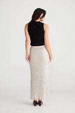 Dazzle Skirt | Champagne Sequin