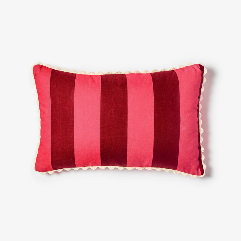 Big Stripe Cerise 60x40cm Cushion