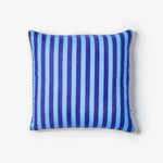 Thin Stripe Blue 50cm Cushion