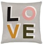 Grey Love European Cushion