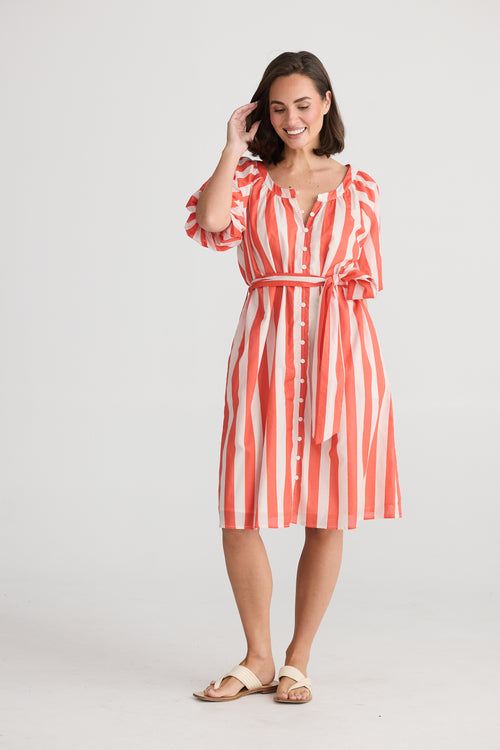 Mariah Dress | Stripe