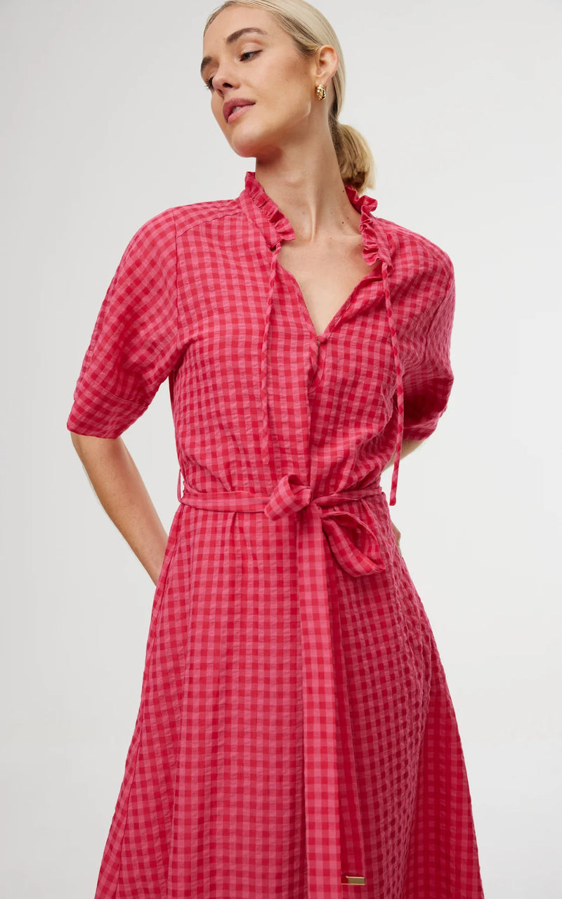 Dylan Dress | Rosas Gingham