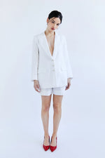 Madelaine Short White Linen