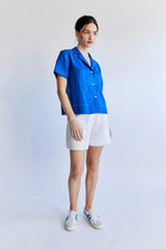 Madelaine Short White Linen