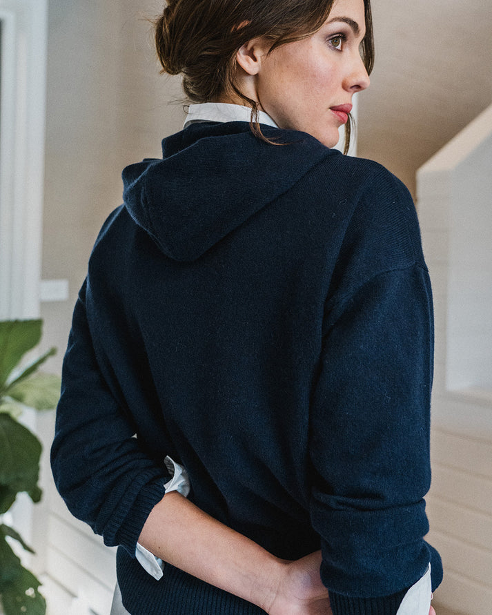 Fort Hoodie | Navy