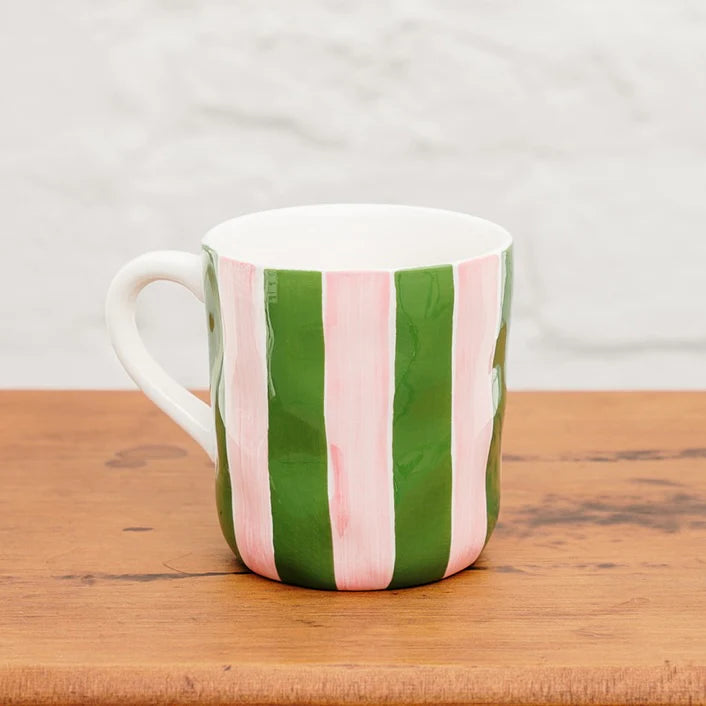 Stripe ceramic Mug