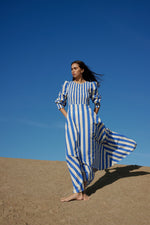 Sadie Dress Pacific Stripe