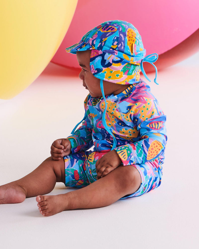 Done Reef Garden Baby Swim Hat | One Size