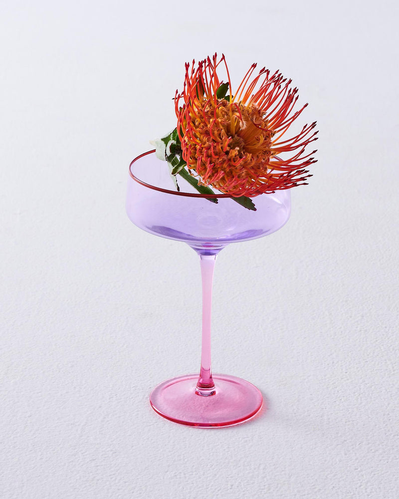 Lilac Margarita Glasses | 2P Set