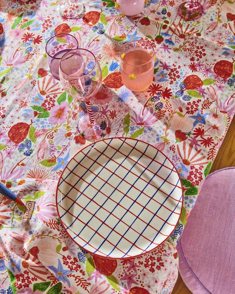 Meandering Meadow Round Tablecloth