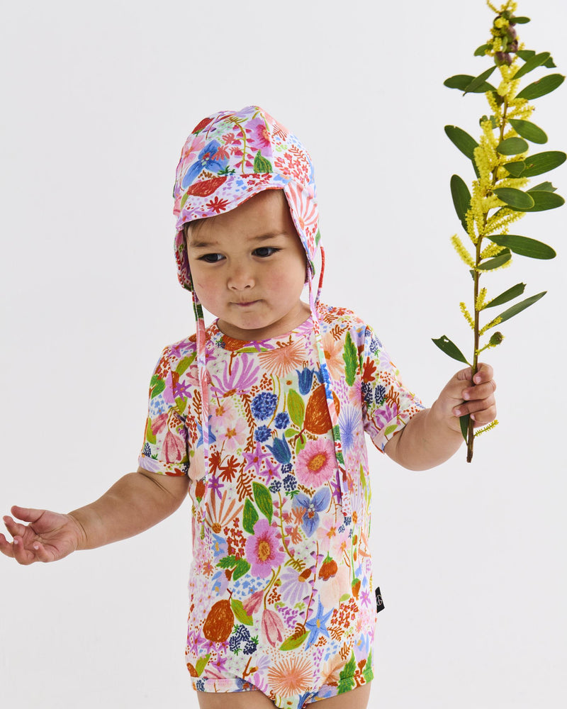 Meandering Meadow Baby Swim Hat One Size