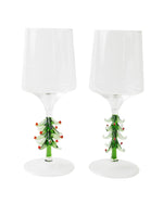 Oh Christmas Tree Wine Glass Set | 2P