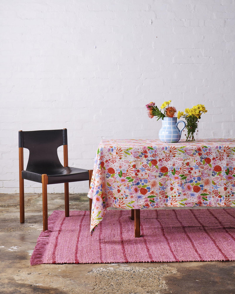 Meandering Meadow Round Tablecloth