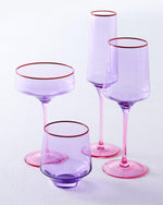 Lilac Margarita Glasses | 2P Set