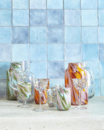 Party Speckle Coupe Glass | 2P Set