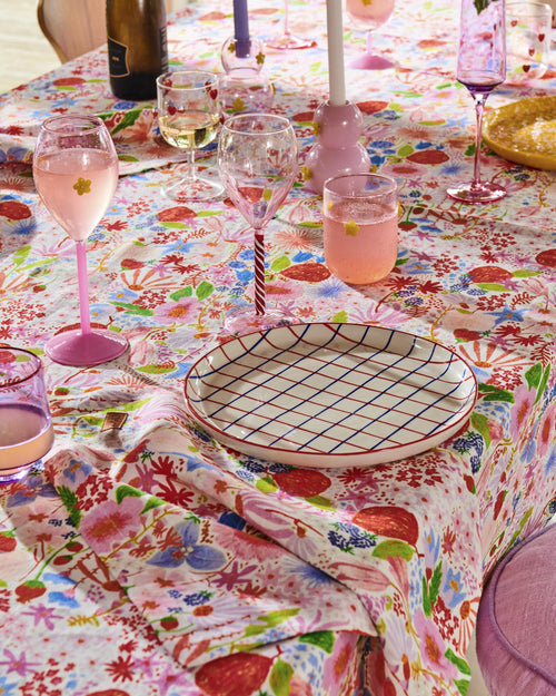 Meandering Meadow Round Tablecloth