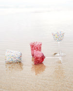 Party Speckle Coupe Glass | 2P Set