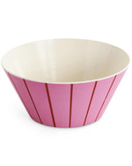 Iced Vovo Striped Salad Bowl