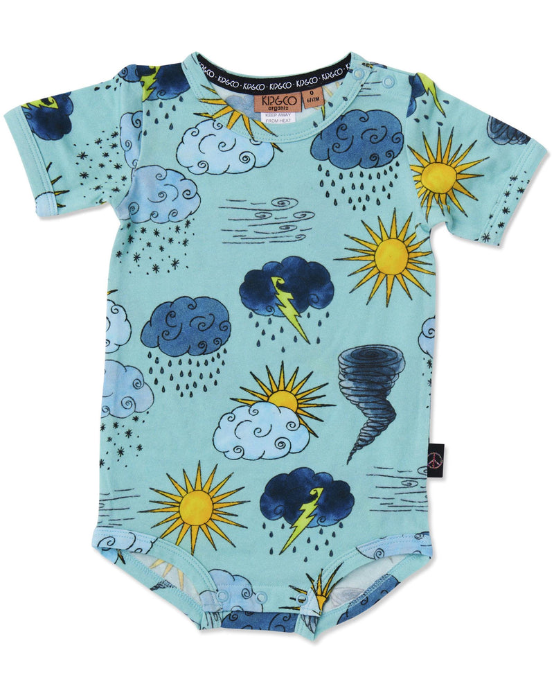 Weather Report Organic Short Sleeve Romper