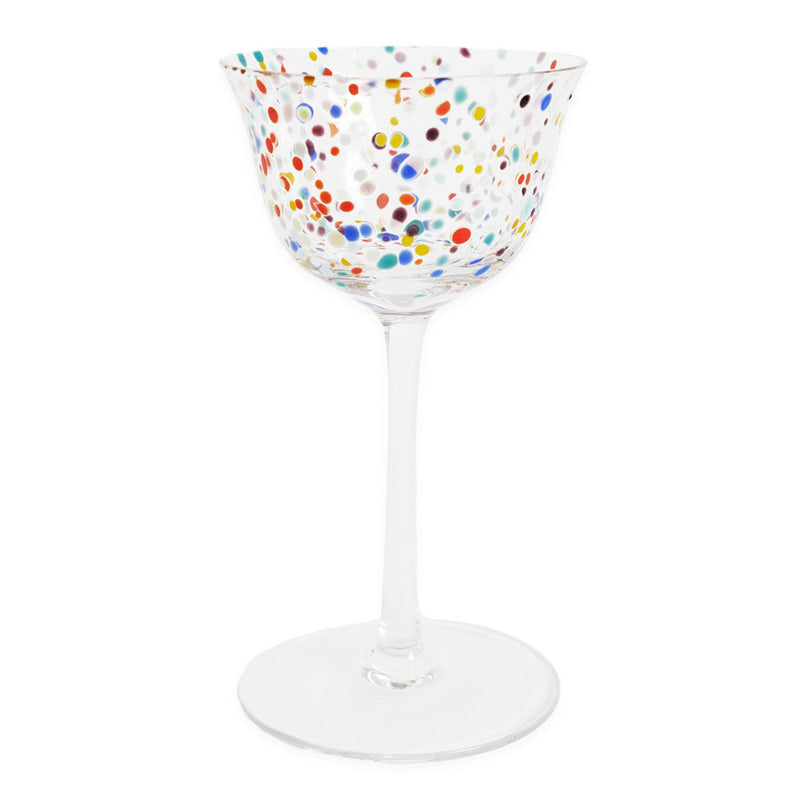 Party Speckle Coupe Glass | 2P Set