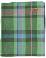 Jewel of the Nile Tartan Linen Tablecloth