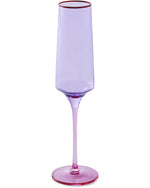 Lilac Champagne Glasses | 2P Set