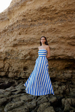 Hazel Dress Pacific Stripe