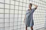 Hettie Shirt Dress | Slate