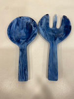 Short Handle Resin Salad Servers