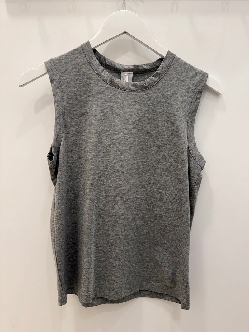 Violet Sleeveless Top | Grey Marle | Size 8