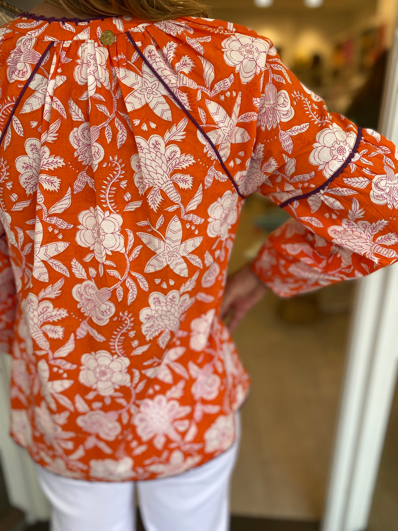 313 Blouse | Orange