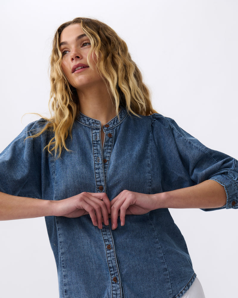 Isla Shirt | Baja Blue