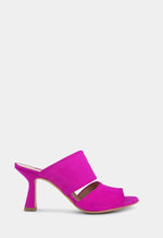 Marilyn Suede Sandal | Pink