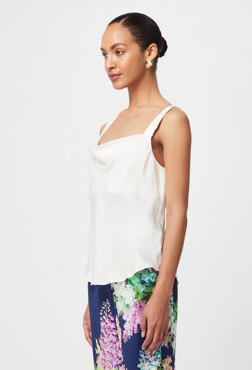 Delray Reversible Cami | Ivory