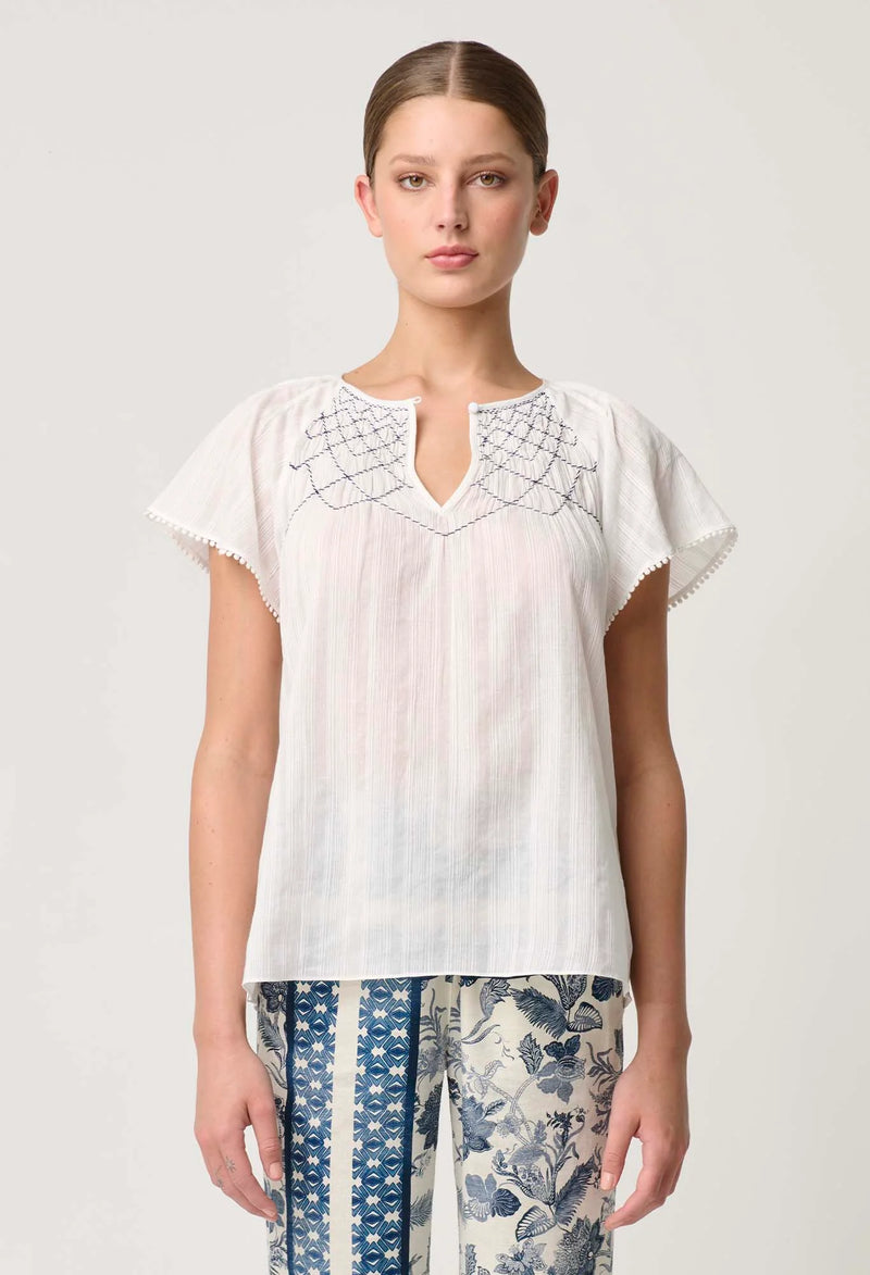 St Lucia Top | Ivory