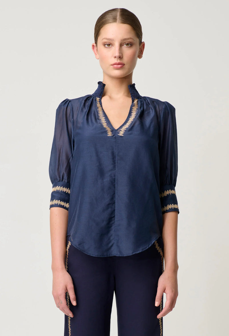 Mustique Blouse | ink