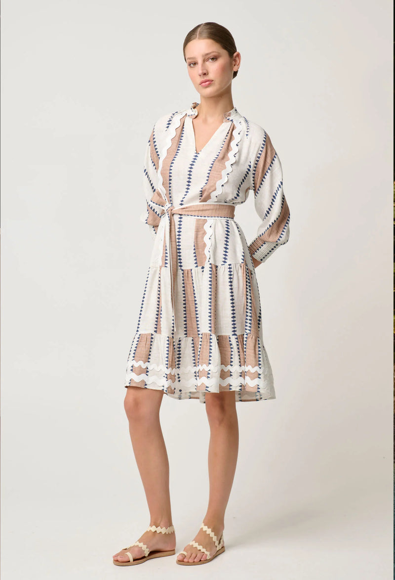 Sanibel Dress | Cayman Stripe